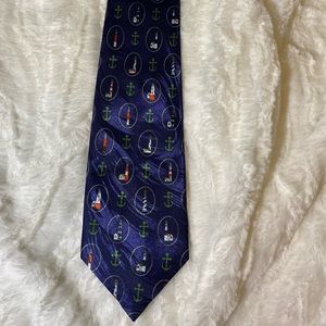 Beverly Hills Polo Club Lighthouse Tie